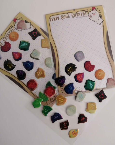 FFXIV job stone sticker