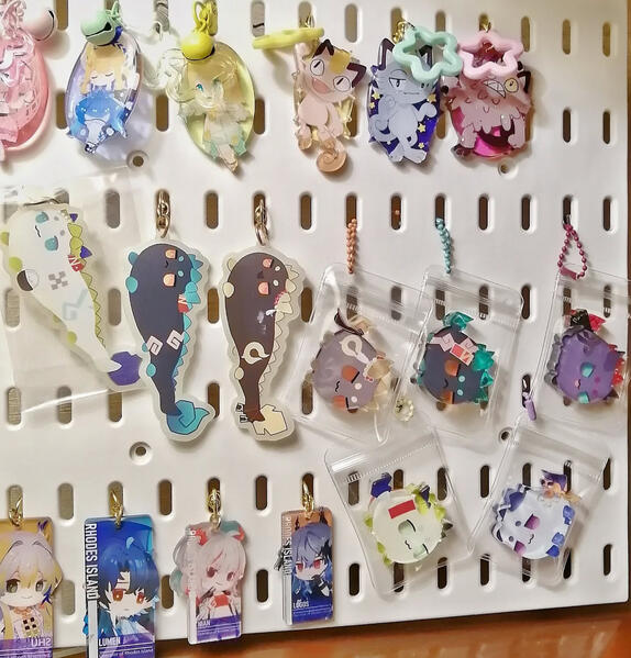 Some keychains