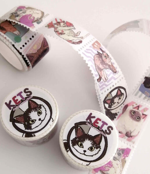 meow meow stamp