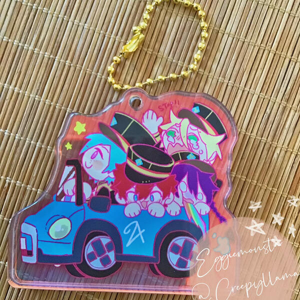 Alkaloid Card keychain